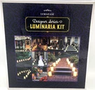 Lumabase Designer Series Candle Luminaria Kit Snowflake 12CT Walkway Lanterns. Fixed Price $17.95.