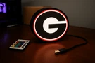 Georgia Bulldogs Led Lightbox Football. Fixed Price $24.99.