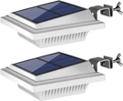 2PCS 40LED Solar Wall Lamp Light Sensor Outdoor Security Gutter Fence Waterproof. Fixed Price $21.99.