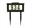 Portfolio Solar Led Address Light In Black 12 Lumens 3000K 14" Wide New. Fixed Price $34.95.