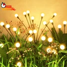 Solar Lights Outdoor Waterproof 2 Pack, Upgraded Firefly For Yard. Fixed Price $18.99.