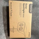 Consciot Solar Spot Light SP004A 60 Led 6500K Waterproof Outdoor 2 Pack. Fixed Price $15.99.