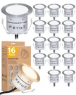 Hiboitec Recessed Led Deck Light KITS(16PACK), 12V Low Voltage Landscape Ligh.... Fixed Price $76.59.