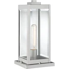 Quoizel WVR9106 Westover 16" Tall Outdoor Pier Mount Post Light - Stainless. Fixed Price $230.99.