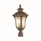 Used Livex Lighting 7659-58 Oxford 3 Outdoor Post Top Lantern. Fixed Price $288.97.