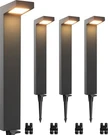 Sunvie Low Voltage Pathway Lights Wired 3000K 5W Led Outdoor Landscape Black. Fixed Price $135.23.