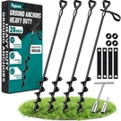 26-INCH Ground Anchors Heavy Duty Mobile Home Trampoline Stakes. Fixed Price $74.69.