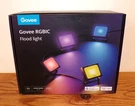 4-PACK Govee Rgbic Smart Outdoor Flood Lights, Led Landscape Patio Pathway H7060. Fixed Price $69.99.