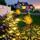Butterfly Solar Watering Can Lights, Outdoor Waterproof Garden Lanterns With .... Fixed Price $93.49.