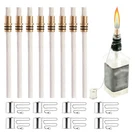 Wine Bottle Torch Kit 8 Pack, Includes Long Life Wicks, Lamp Cover & .... Fixed Price $32.76.