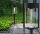 Gtx 4 Pack Solar Led Pathway Lights - Vintage Style Alloy Metal Art. 1806305. Fixed Price $89.95.