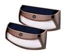 2 Pack Solar Step Lights Outdoor Motion Sensor Copper. Fixed Price $13.99.