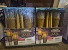 Malibu Sun Powered Solar Accent Lighting Set Of 4 Island Torch Lights. Fixed Price $69.99.
