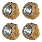 Solar Outdoor Lights 4-PACK Of All-weather Faux-stone Led Rock By Pure. Fixed Price $48.95.
