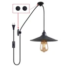 Hanging With Plug Cord Outdoor Lamps For Patio Waterproof Pendant Lig.... Fixed Price $34.69.