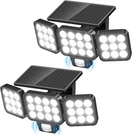 Wdtpro 2025 Solar Lights Outdoor Flood Light, 3500LM Bright Motion Sensor. Fixed Price $45.99.