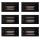 12V 3W Surface Mount Low Voltage Led Step Light Fixture With Horizontal Louvered. Fixed Price $65.55.