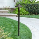 Landscape 22"H 3000K Led Black 6" Dome Path Light. Fixed Price $214.99.