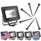 Zsgoes Pack Warm White 10W Led Flood Light Outdoor Waterproof IP65 Wall. Fixed Price $77.92.