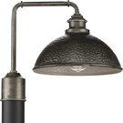 Progress Lighting 1-LIGHT Antique Pewter Farmhouse Outdoor Post Lantern. Fixed Price $159.99.
