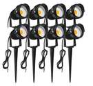 8PCS 7W 12V Led Landscape Lights Outdoor Lighting Garden Yard Spot 3000K. Fixed Price $46.61.
