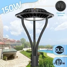 150 Watt Led Post Top Light Commercial Circular Area Pole Fixture With Photocell. Fixed Price $147.93.