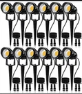 Sunvie 12W Low Voltage Led Landscape Lights With Connectors, Outdoor 12V Super. Fixed Price $129.99.
