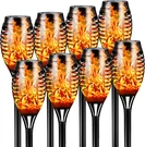 Otdair Solar Halloween Lights Outdoor Waterproof, 8 Pack 12LED Tiki Torches For. Fixed Price $55.35.