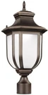 Sea Gull Childress Led 21 Inch Outdoor Post Lantern, Antique Bronze, 8236391S-71. Fixed Price $119.98.
