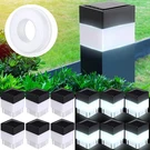 Hicarer 12 Pack Solar Fence Post Cap Lights 2IN X Li.... Fixed Price $72.92.