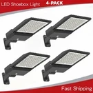 300W,LED Parking Lot Dusk To Dawn Street Pole Lights 39000LM 5500K-4PACK. Fixed Price $389.00.