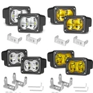3"LED Work Light Spot Flood Combo Cube Pod Driving Fog Lamp Offroad Yellow Amber. Fixed Price $34.98.
