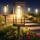 Meycemt Solar Pathway Lights Outdoor - 8 Pack, IP65 Waterproof Warm White Led.... Fixed Price $58.22.