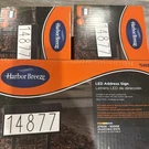 3X Harbor Breeze 12 -lumens 0.3 -watt Black Solar Led Outdoor Path Light. Fixed Price $79.97.