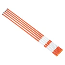 Driveway Markers Snow Stakes 6FEET Long Orange Reflective 5/16" Diameter. Fixed Price $76.34.