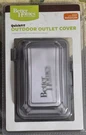 Better Homes & Gardens Quickfit Weatherproof Outlet Cover -new (discontinued). Fixed Price $12.99.