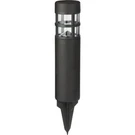 (12)- Outdoor Expressions Black Lumens Metal Solar Path Light Model: NE-03. Fixed Price $117.99.
