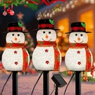 Homemory 3 Pack Solar Christmas Snowman Pathway Lights Outdoor Decor, Waterpr.... Fixed Price $31.75.