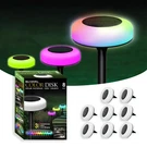 Bell + Howell Color Changing Led Solar Powered Disk Lights - 8 Pack. Fixed Price $59.99.