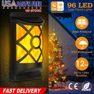 Solar Lights Outdoor Waterproof Flickering Flames Wall Auto On. Fixed Price $16.50.