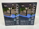 Hampton Bay Tallulah Falls Black Led Outdoor Solar Path Light (8-PACK). Fixed Price $59.99.
