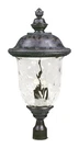 Maxim 40421WGOB Carriage House Vx 3 Light Outdoor Post Lantern-bronze 29"H. Fixed Price $428.00.
