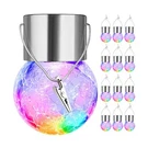 Maxvolador 12-PACK Hanging Solar Lights Outdoor, Decorative Cracked Glass Bal.... Fixed Price $41.29.
