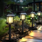Greluna Solar Lights Outdoor, Pack 3000K Waterproof, 12PC, - Scratch & Dent. Fixed Price $45.77.