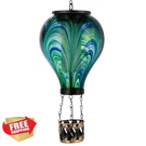Starsoul Solar Hot Air Balloon Lantern Flickering Flame Glass. Fixed Price $42.99.
