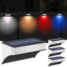 Super Bright Solar Fence Lights, 4 Pack Outdoor Wall & Deck 60 Lumen .... Fixed Price $32.58.