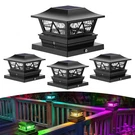 Viewsun Solar Post Lights Outdoor Waterproof Rgb Color Changing Modes Fence P.... Fixed Price $51.03.