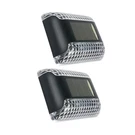 Gogogmee Waterproof Solar Wall Lights 2 Pack Worldwide - Black. Fixed Price $19.66.