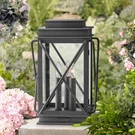 Hinkley Montecito 18 1/2" High Museum Black Outdoor Pier Light. Fixed Price $559.00.