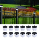 Terbbu Solar Led Fence Post Cap Light 2X2 Inch (5X5CM) - For Wrought Black. Fixed Price $71.04.